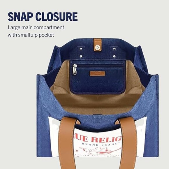 True Religion 🆕️ Large Tote Bag - Picture 11 of 14